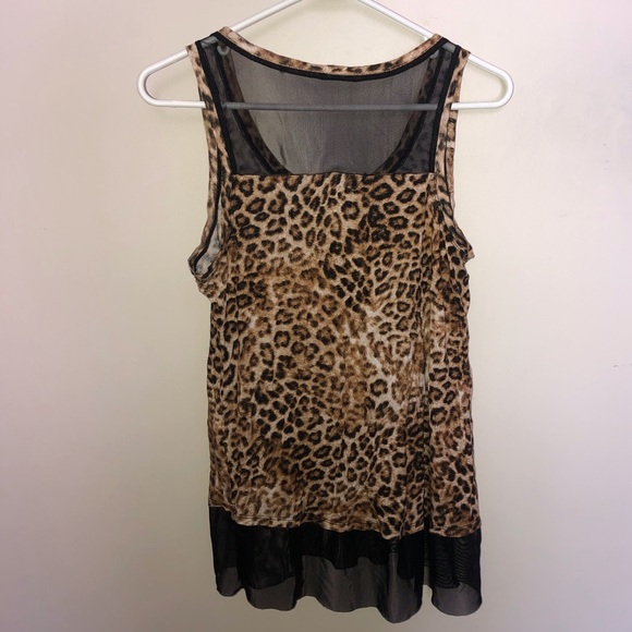 Jennifer Lopez Cheetah Print Tank Top - Picture 2 of 4